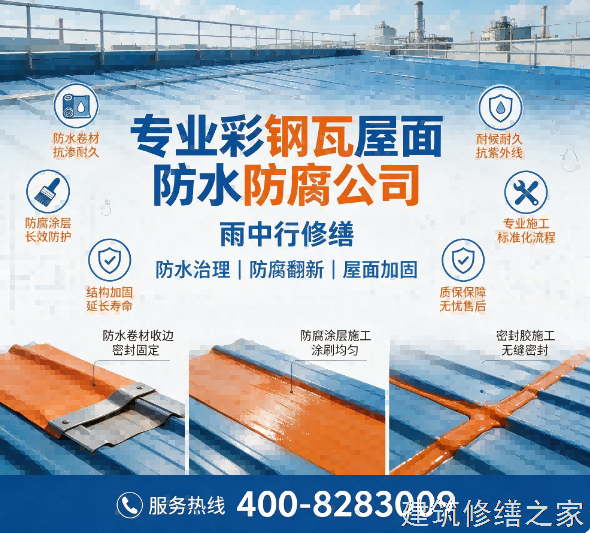 温州2026龙湾区 彩钢瓦屋面防水 排名前十的源头厂家